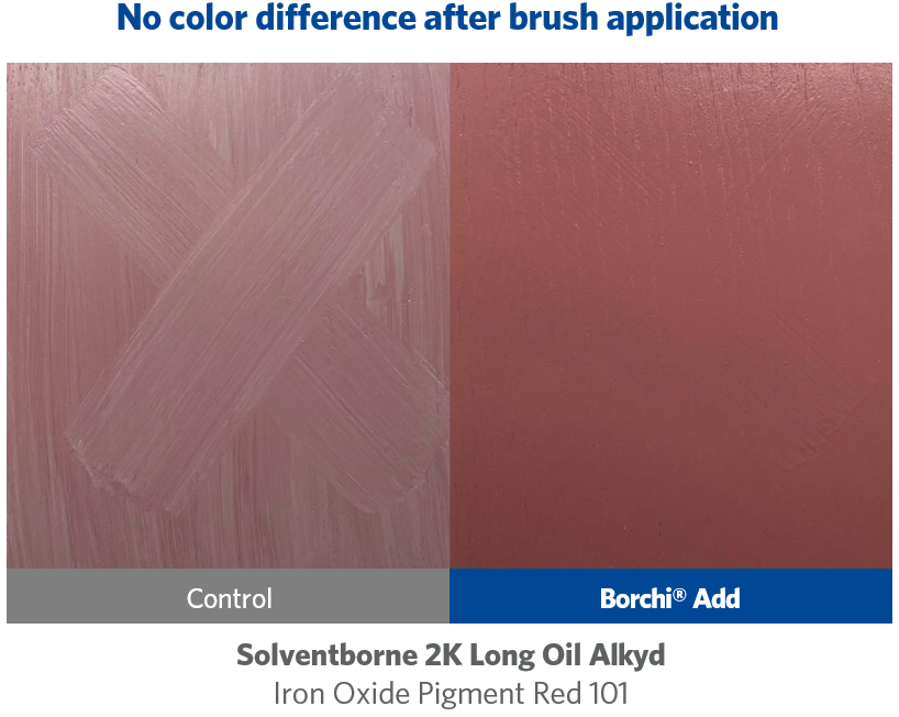 reduced rubout with additive for improved colorant compatibility