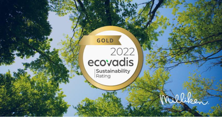 Milliken 2022 EcoVadis Gold