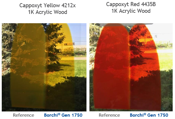 ultimate transparency in transparent iron oxides with Borchi Gen wetting agents/dispersants