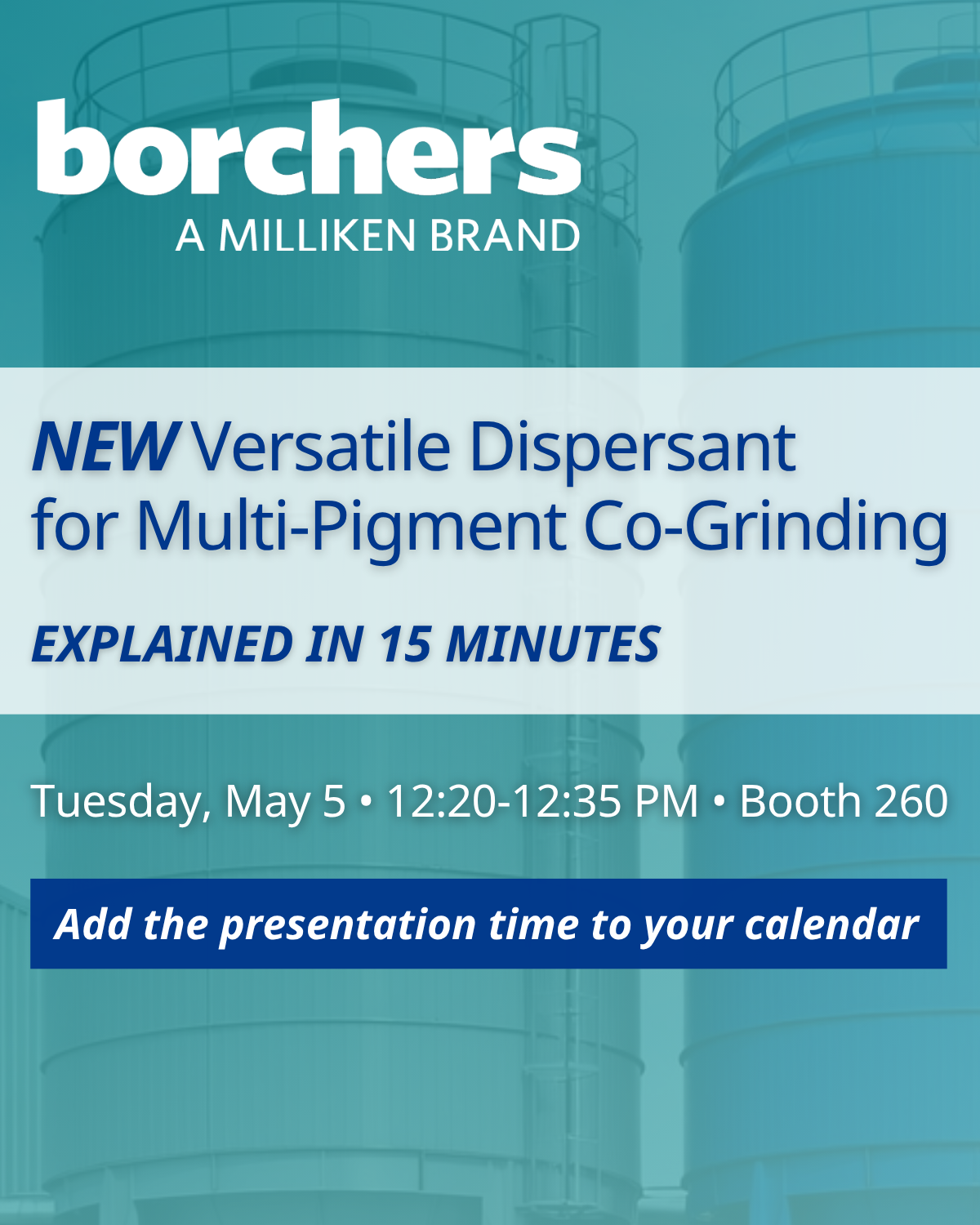 new dispersant for multi pigment co grinding