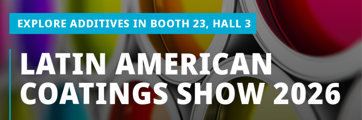 coating additives at the 2026 Latin American Coatings Show